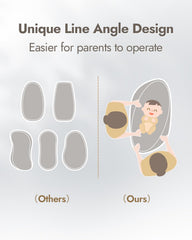 Papablic washable cover provides soft, breathable comfort for infants