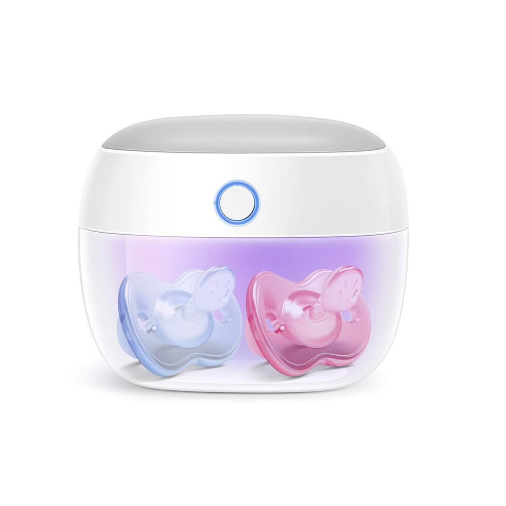 Papablic portable pacifier sanitizer front view for on-the-go peace of mind.