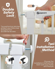 Papacare 2.75-inch extension adds width for flexible spaces.