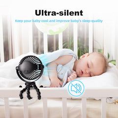 PaPaFboy safe-baby-fan-cover protects tiny fingers during use on cribs and strollers.