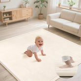 PapaMama baby play mat full view shows large play area for safe exploration.