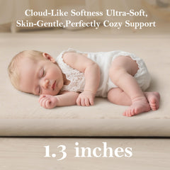 PapaMama baby play mat non-slip backing keeps infants safely in place