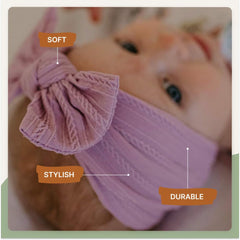 Parker Baby Co. headbands in five colors provide easy outfit-matching and occasions.