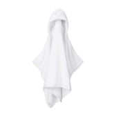 Parker Baby Co hooded towel soft cotton closeup showcases plush texture for cozy post-bath moments.