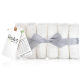 Parker Baby Co washcloths six-pack resting for newborn bath softness and absorbency