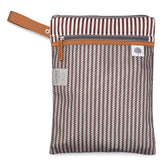 Parker Baby Co. wet-dry bag waterproof main compartment keeps messes contained during outings