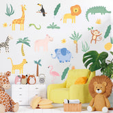 PartyGarden animals wall decals lion wall sticker brightens nurseries and playrooms