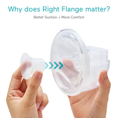 Paruu P10 flange insert 24mm two-pack, ready-to-use replacement parts.