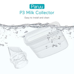 Paruu P10 wearable pump seal close-up demonstrates reliable leak prevention