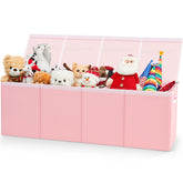 Patelai Extra Large Toy Box lid open for easy toy sorting and access