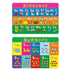 Patelai numbers placemat supports counting during dining.