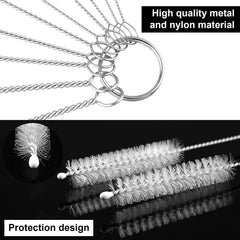 Patelai straw cleaning brush diameter 4mm cleans mid-size straws quickly.
