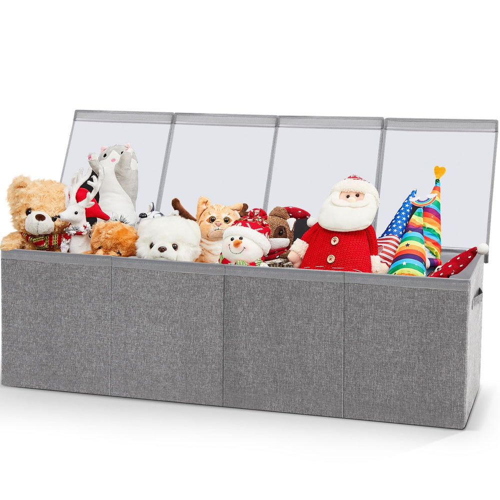 Patelai toy box lids open shows easy access and quick cleanup.