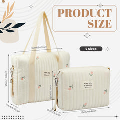 Paterr small diaper bag tote compact design for quick outings and essentials.