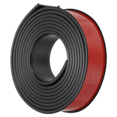 PATIKIL TPE U-Shape edge banding on a black roll protects furniture edges with flexible, durable material.