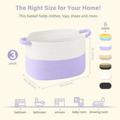 Patvingot basket with handles enables easy transport around the home.