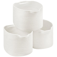 Patvingot storage basket with handles close-up showing easy portability for organization