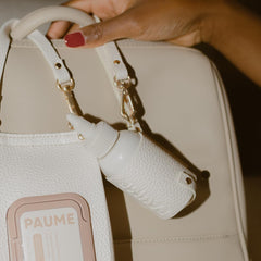 PAUME Voyager Pouch matte brass hardware close-up durable aesthetic
