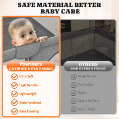 Pawtners large playpen indoors and outdoors for versatile use