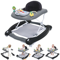 Pawtong foldable-baby-5in1-activity-walker shows versatile modes for growing babies.