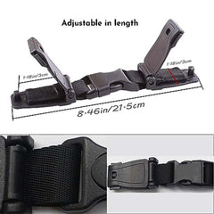 PCTC dual-lock chest clip prevents child unbuckling