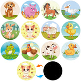 PCTCSHQ potty stickers color-changing action demonstrate engaging training patterns.