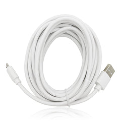 PDEEY 13ft baby monitor cord showing flexible reach for bedside power