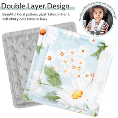 Pea Pod Daisy close-up of Velcro closure for easy installation