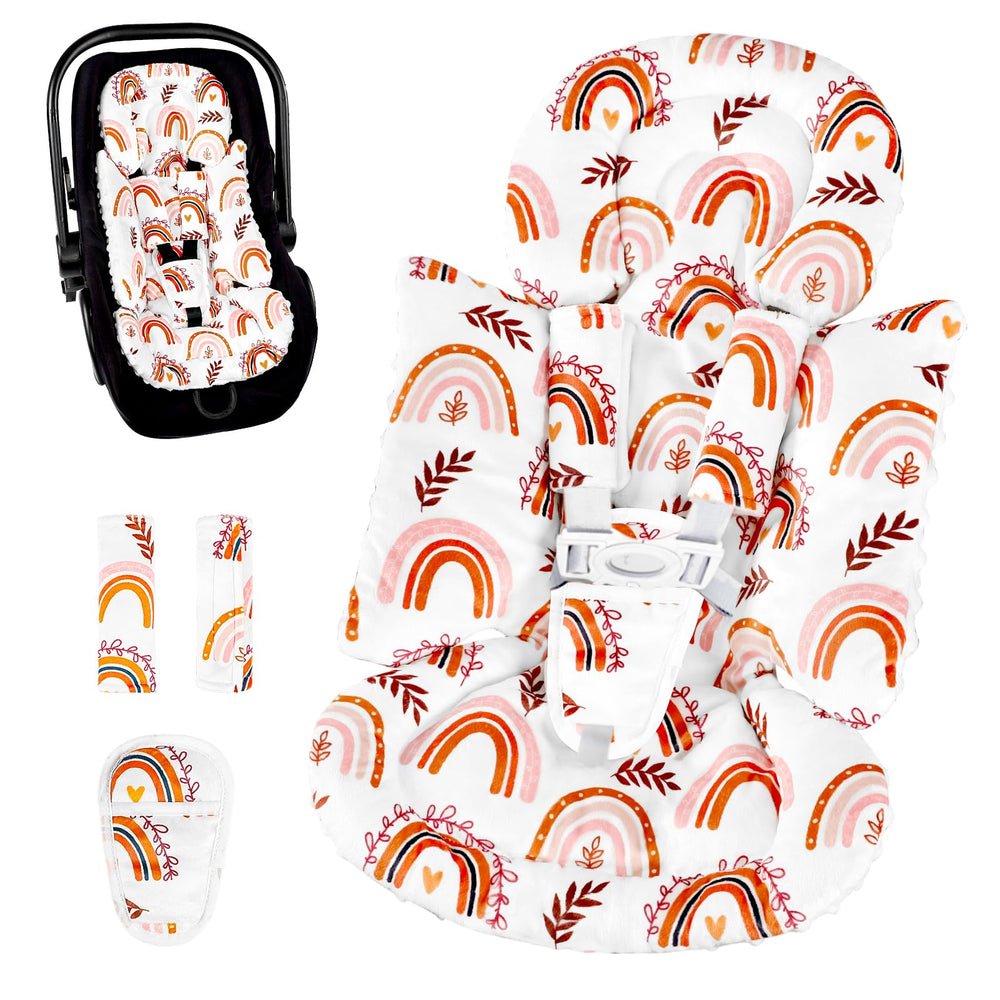 Pea Pod infant car seat insert with universal fit.