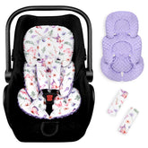 Pea Pod infant car-seat-insert provides full-body comfort during car rides.