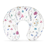 Pea Pod nursing pillow cover in organic knit fabric showing ultra-soft touch for baby comfort