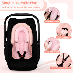 Pea Pod reversible design offers all-season coziness in stroller or car