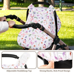 Pea Pod breathable mesh window allows airflow while keeping baby visible