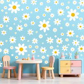 Pedel Daisy wall decal set eight sheets for quick room refresh and layered look.