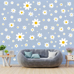 Pedel vinyl wall decals are self-adhesive and reusable for flexible layouts.