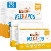 Peekapoo soft-top-layer changing pad liner offers gentle protection for baby's skin.