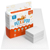 Peekapoo X-Large changing pad folded compact for quick travel changes.