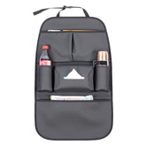 pefirst car backseat organizer full view demonstrates spacious storage for kids' toys and devices.