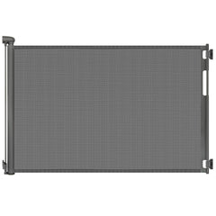peluasua 70inch-wide retractable gate in doorway provides wide opening coverage for babies and pets.