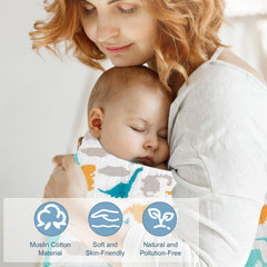 Pengtai lion towel for baby bath time and drying after baths.