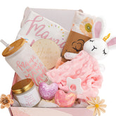 Pengtai pink mommy glass for self-care moments with a cheerful, reusable keepsake