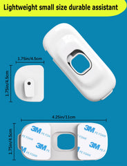 PENMAMA fridge-lock adhesive-back 3M view highlights simple installation and secure mounting