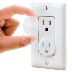 Permaplug tamper-resistant outlet covers keep outlets secure while little hands explore