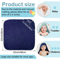 Peryiter hooded baby towel wrap cover showcases quick-drying, cozy coverage for newborns