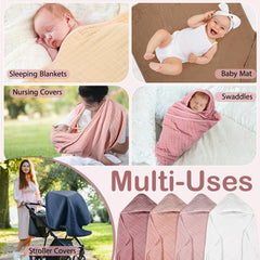 Peryiter soft-touch muslin fabric feels gentle on delicate skin