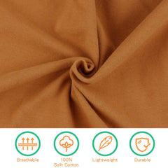 PESAAT coffee swaddle blanket shows breathable warmth and easy layering.