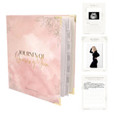Petal & Pearl PP Pregnancy Journal tabs highlight organized sections for milestone tracking.