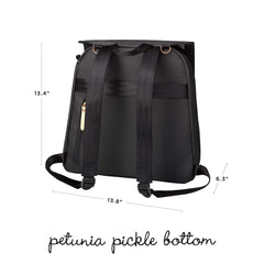 Petunia Pickle Bottom Meta Backpack with diaper bag and changing pad included for quick changes