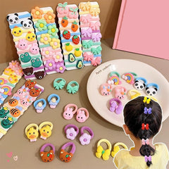 Petunny seamless design mini hair ties ease removal and reduce snag