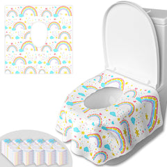 Peyazoco disposable toilet seat covers providing full-coverage protection for public restrooms.